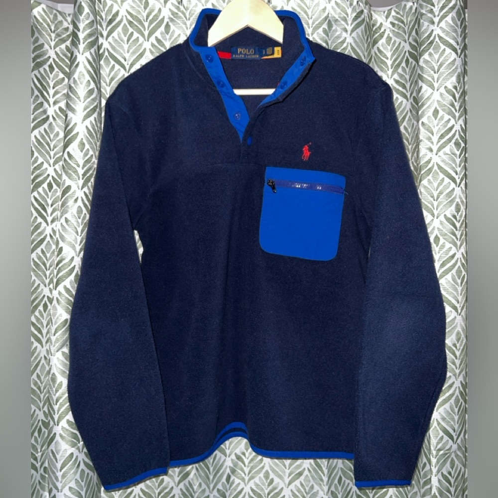 Ralph Lauren Polo Fleece Mockneck Pullover